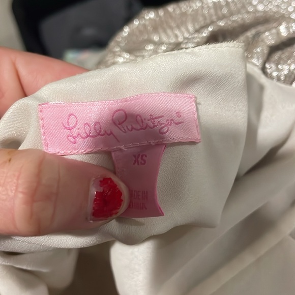 Lilly Pulitzer Gold Dress - Picture 5 of 6